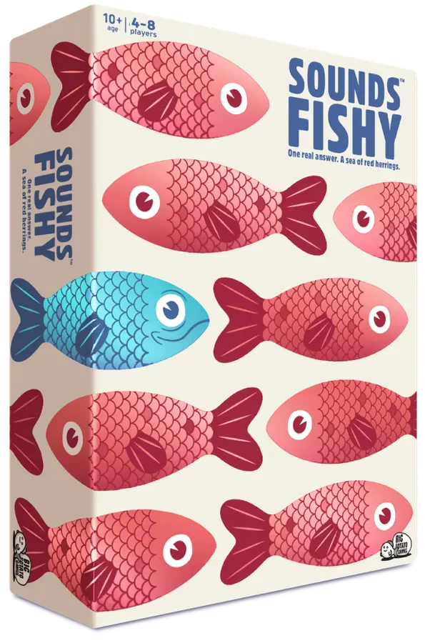 Sounds Fishy Party Game BoardGamer.ie Board Games Ireland