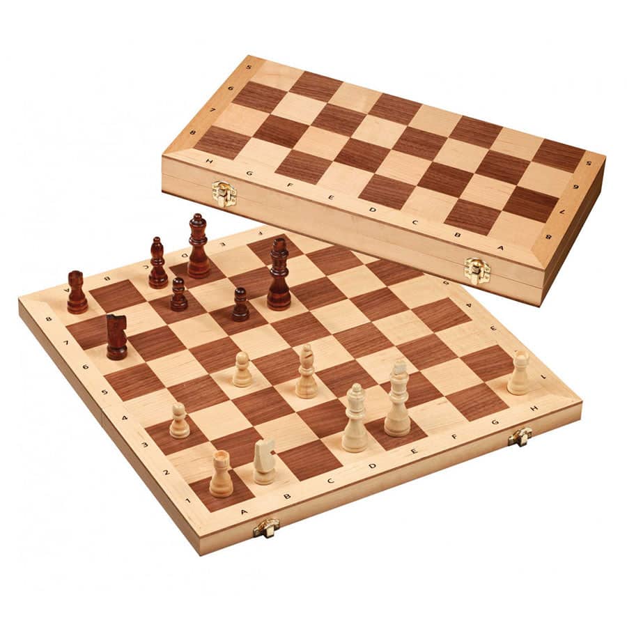 Wooden Folding Chess Set