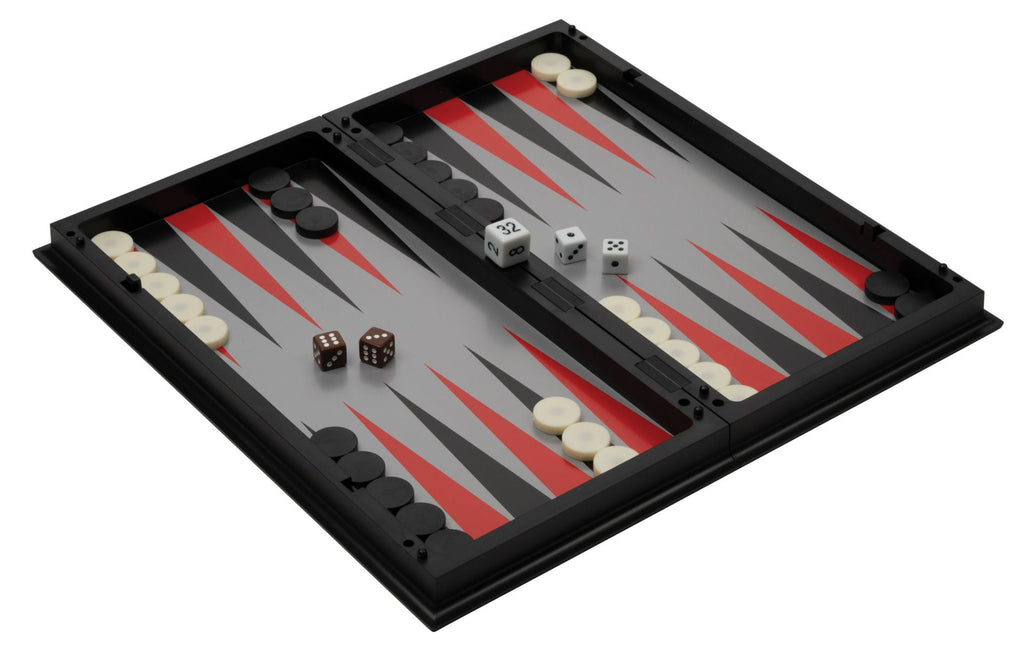 Chess, Backgammon, and Checkers Set (Magnetic, Plastic)
