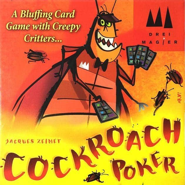 Cockroach Poker - BoardGamer.ie