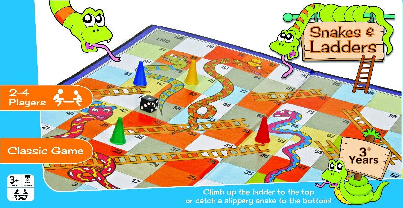 Snakes and Ladders - BoardGamer.ie