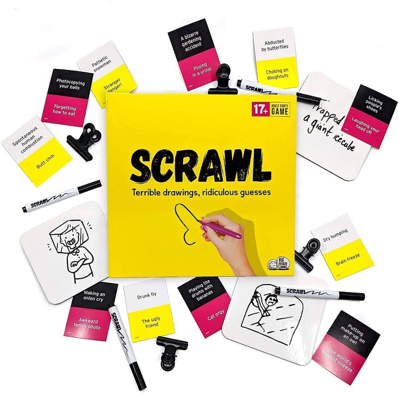 Scrawl Adult - BoardGamer.ie