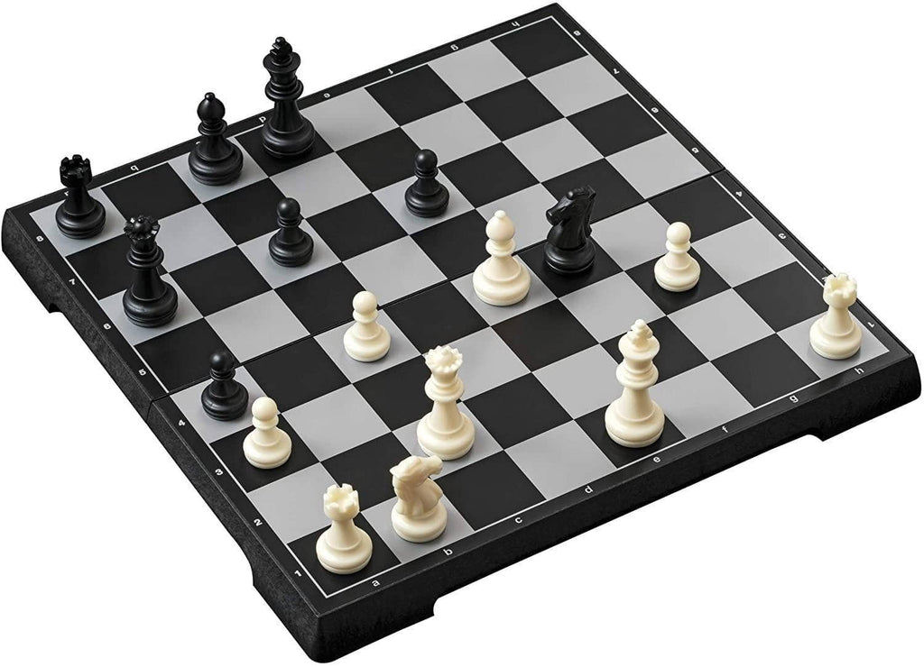 Magnetic Travel Staunton Chess Set, 24cm x 24cm (Small) - Philos