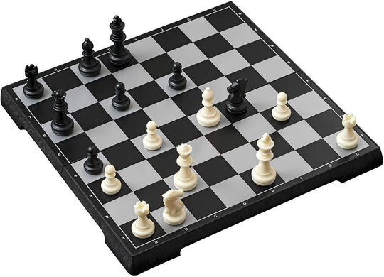 Magnetic Travel Staunton Chess Set, 24cm x 24cm (Small)