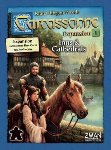 Carcassonne: Inns & Cathedrals (expansion) - Z-Man Games