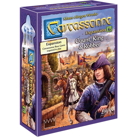 Carcassonne: Graaf, Koning &amp; Rover (uitbreiding)