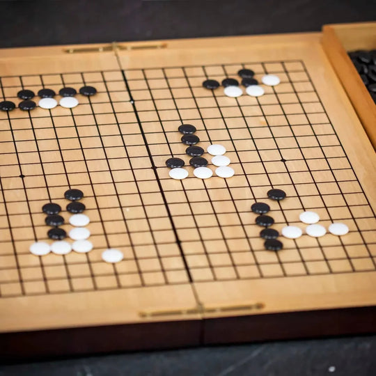 Go Game, Wooden Case