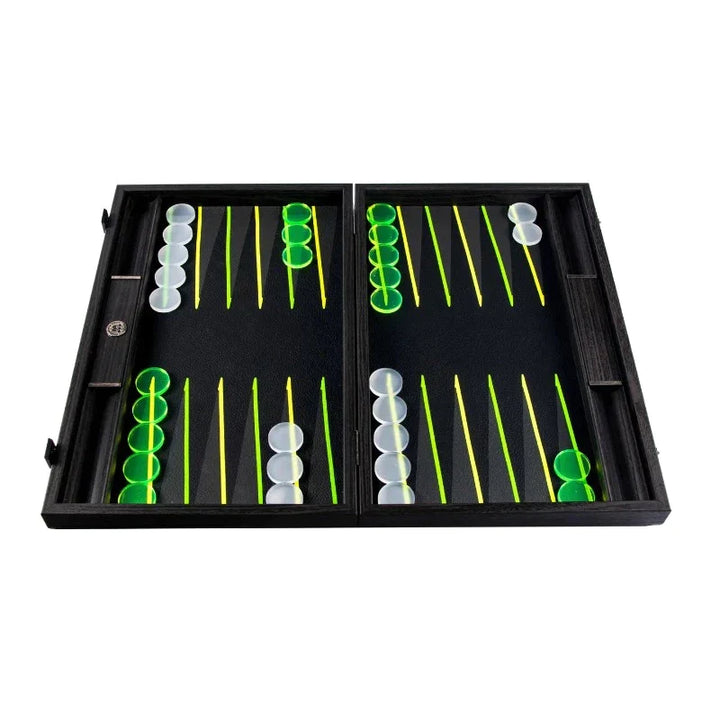 Manopoulos Ultraviolet Leatherette Backgammon (Large)