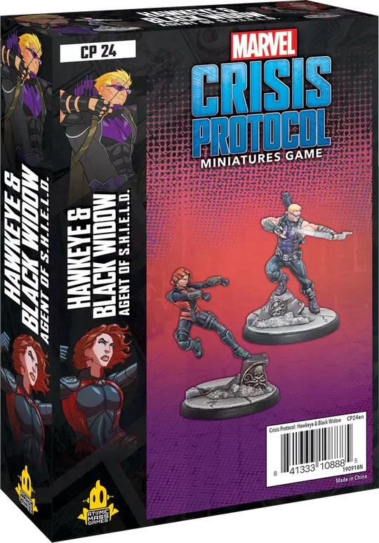 Marvel Crisis Protocol: Hawkeye and Black Widow (expansion)