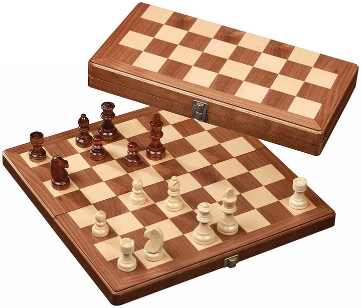 Large Wooden Chess Set (Walnut & Maple)