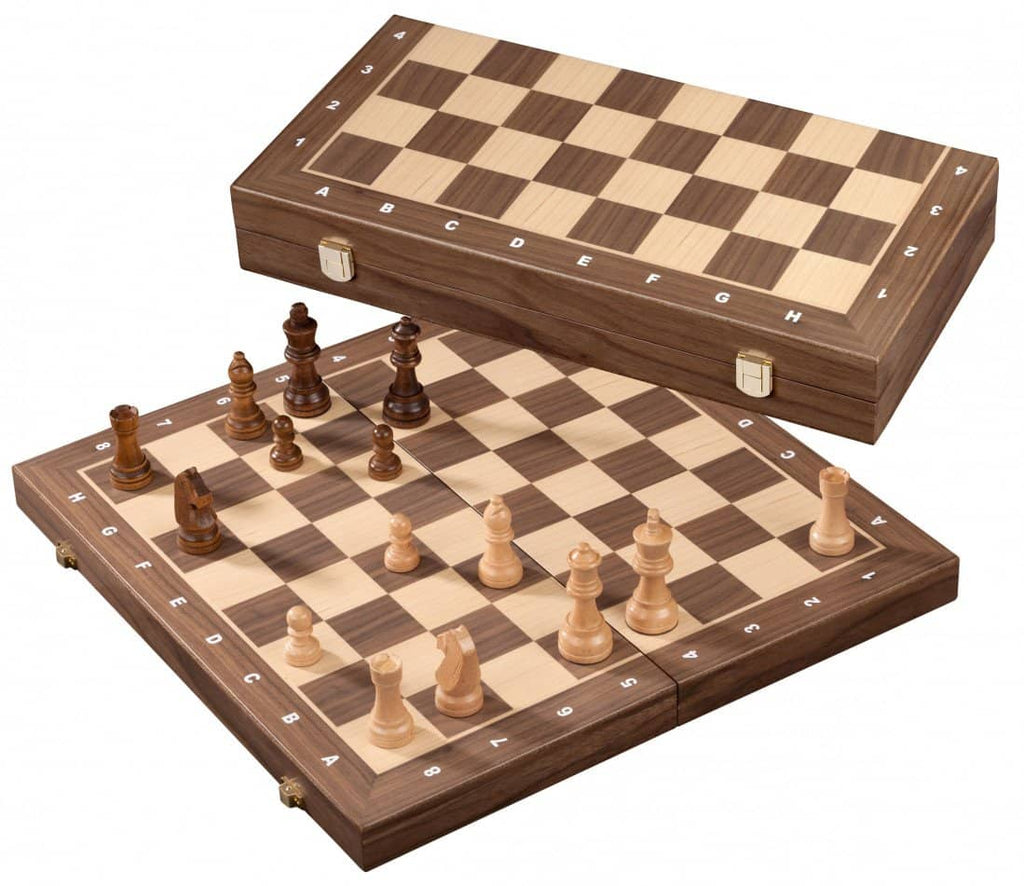 Large Wooden Chess Set (Walnut)