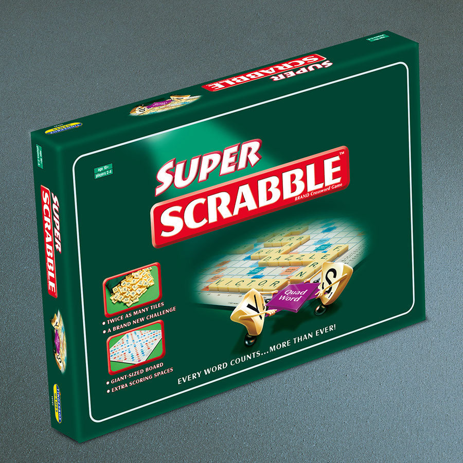 Super Scrabble Board Game BoardGamer.ie Board Games Ireland