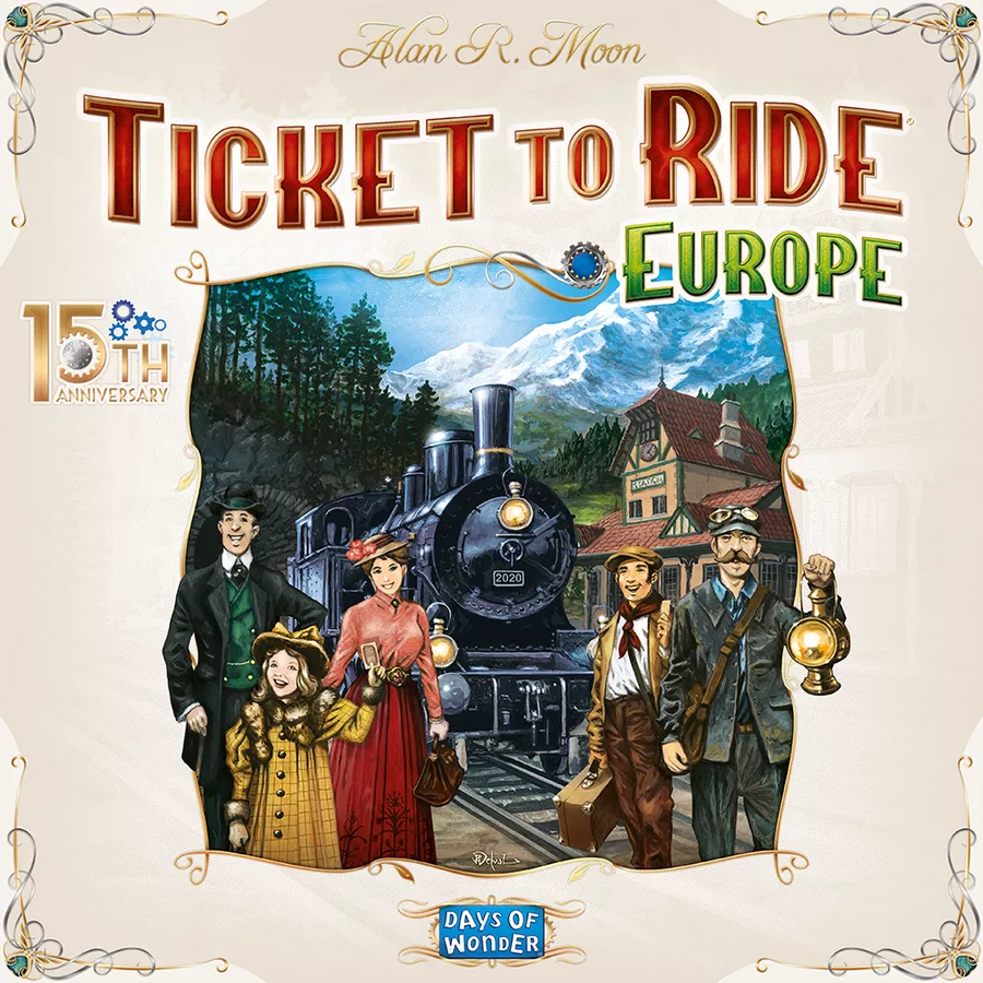 Ticket to Ride: Europa – Collector's Edition ter ere van het 15-jarig jubileum