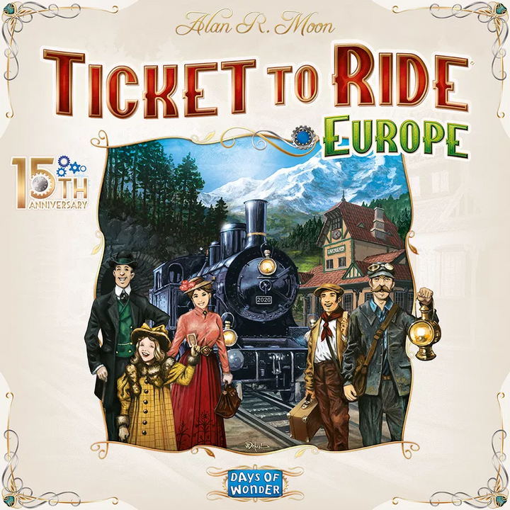 Ticket to Ride: Europa – Collector's Edition ter ere van het 15-jarig jubileum